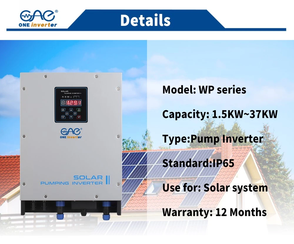 Solar water pump inverter Solar water pump inverter
